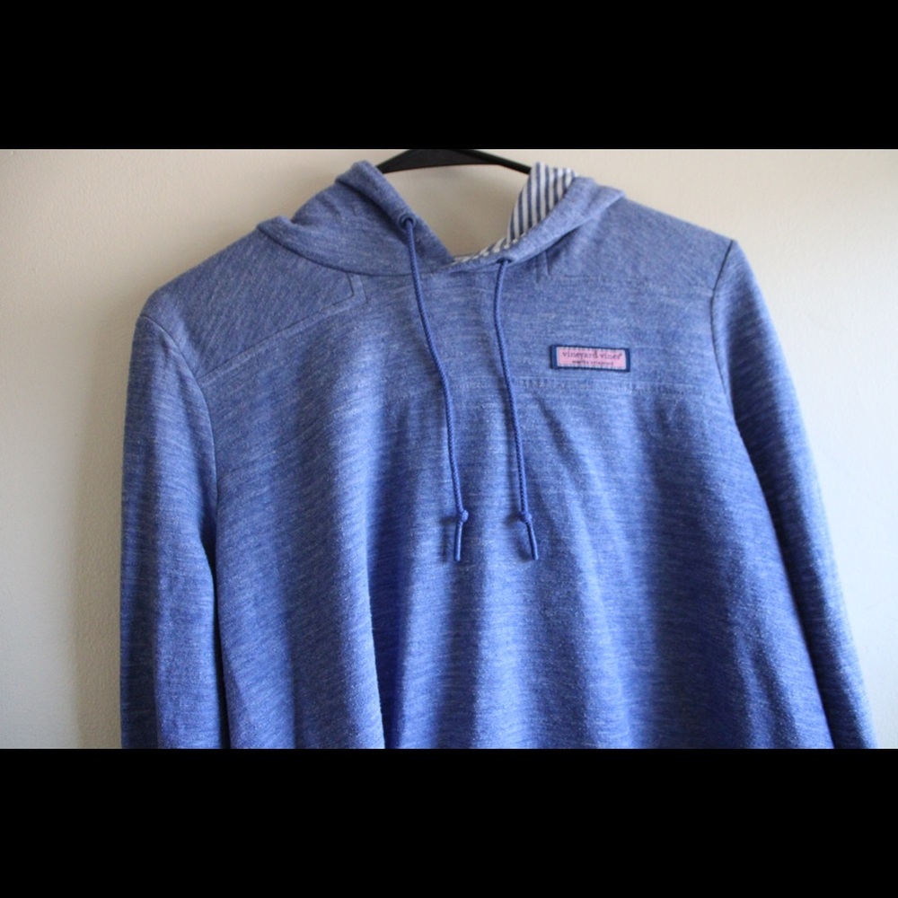 Womens Vineyard Vines Shirt Hoodie Light
